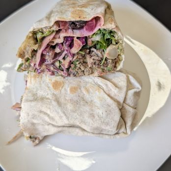 SAJJ Mediterranean - Falafel wrap - Mediterranean Near Me - Mountain View, California