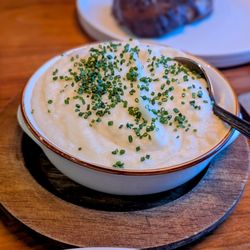 Meadow Woodfire Grill - Whipped potatoes with chives
