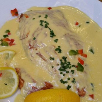 Le Bistrot Gourmand - Salmon with lemon cream sauce - Bistros Near Me - Limoges, 87 Le Bistrot Gourmand - Salmon with lemon cream sauce - Bistros Near Me - Limoges, 87