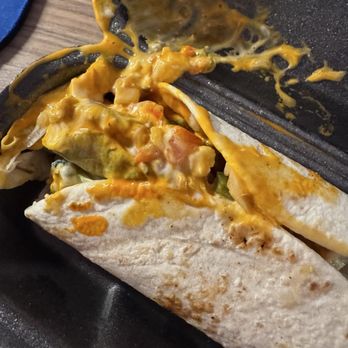 Zaxbys - Buffalo Blue taco (this is what it looks like when they swing your food bag around) - Salad Near Me - Baton Rouge, Louisiana