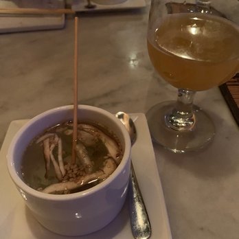KAI ZAN - Tasty tuna dashi soup - perfect course on the omakase menu for those cold nights in Chicago! - Asian Fusion Near Me - Chicago, Illinois KAI ZAN - Tasty tuna dashi soup - perfect course on the omakase menu for those cold nights in Chicago! - Asian Fusion Near Me - Chicago, Illinois