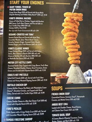 Menu photo 5 Ford's Garage Sarasota Sarasota, FL