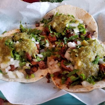 El Cancun Mexican Restaurant - Tacos Al Pastor (Pork Tacos) - Mexican Near Me - Rock Hill, South Carolina