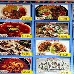 Mercadito Del Valle - Menu