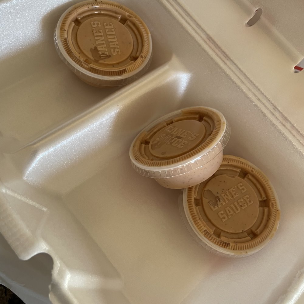 Raising Cane's Chicken Fingers - **TIP** Request your extra sauces in a separate container/bag! - Fast Food Near Me - Tempe, Arizona Raising Cane's Chicken Fingers - **TIP** Request your extra sauces in a separate container/bag! - Fast Food Near Me - Tempe, Arizona
