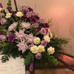 Cherish The Moment Floral Studio - Casket Arrangement