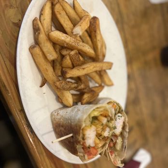 Mad Cow Grill - Jumbo Shrimp Wrap - American Near Me - Laurel, Maryland Mad Cow Grill - Jumbo Shrimp Wrap - American Near Me - Laurel, Maryland