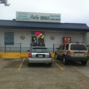 Drugs Patio - Store front as seen from Vets. - Drugstores Near Me - Metairie, Louisiana