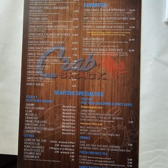 The Crab Shack - Menu Items - Seafood Near Me - Long Beach, California