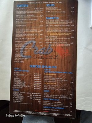 Menu photo 8 The Crab Shack Long Beach, CA