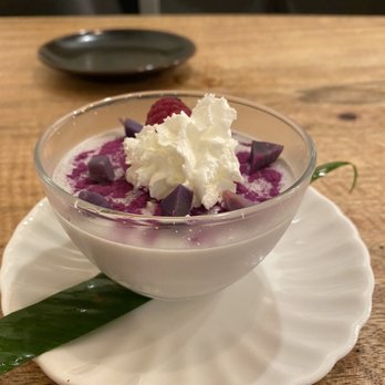 MOA Kitchen - Ube Panna Cotta - Ramen Near Me - Waimea, Hawaii