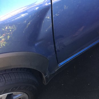 Dent Evo - Before... - Mobile Dent Repair Near Me - Upland, California