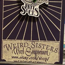 Weird Sisters Wool Emporium - Two types of pins available