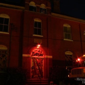 Dent School House - The front door - Haunted Houses Near Me - Cincinnati, Ohio