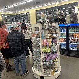 People standing in line