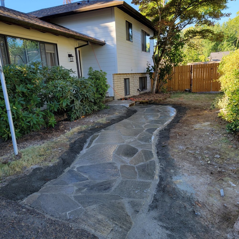 Maximus Construction Group - new flagstone walkway, Hillsboro 2025 - Masonry/Concrete Near Me Maximus Construction Group - new flagstone walkway, Hillsboro 2025 - Masonry/Concrete Near Me