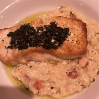Piero's Italian Cuisine - Daily special - halibut with risotto - Italian Near Me - Las Vegas, Nevada Piero's Italian Cuisine - Daily special - halibut with risotto - Italian Near Me - Las Vegas, Nevada