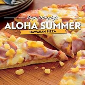 Papa Murphy's - a hawaiian pizza with ham and pineapple - Pizza Near Me - Newberg, Oregon
