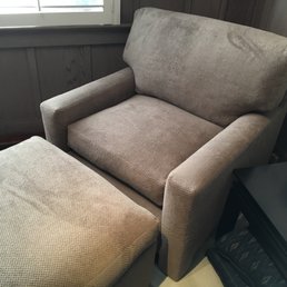 Unusual color - mink?   brought a lot of beauty to the room.