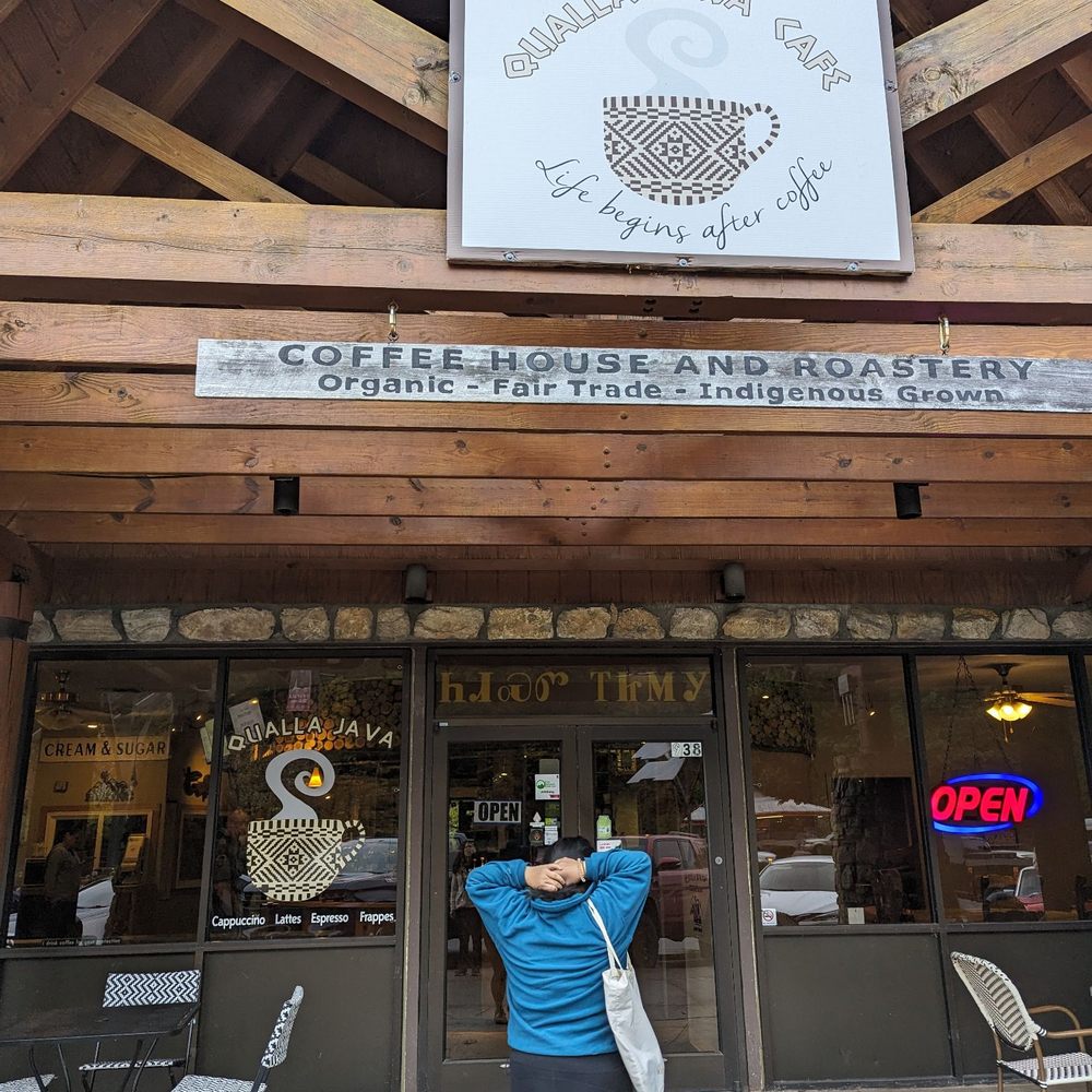 Qualla Java Cafe - Entrance - Cafes Near Me - Cherokee, North Carolina Qualla Java Cafe - Entrance - Cafes Near Me - Cherokee, North Carolina