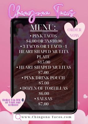 Menu photo 2 Chingona Tacos Victorville, CA Menu photo 2 Chingona Tacos Victorville, CA