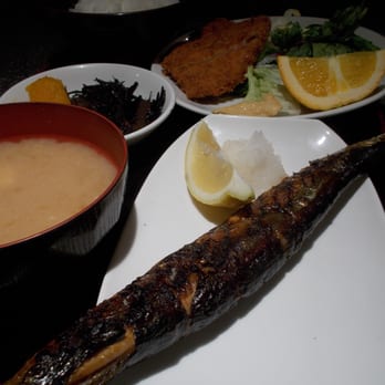 Gombei - grilled pike mackerel/pork katsu combo - Japanese Near Me - San Jose, California Gombei - grilled pike mackerel/pork katsu combo - Japanese Near Me - San Jose, California