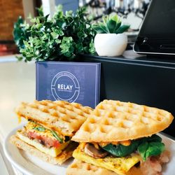 Relay Coffee Roasters - Relay coffee, breakfast, waffle, sandwich, coffee shop