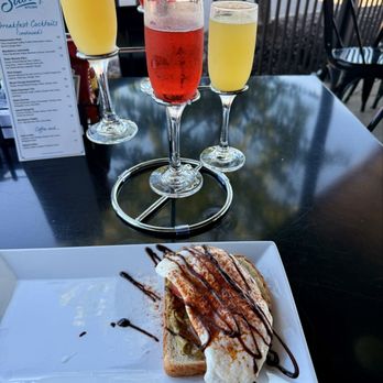 Staks Kitchen - Germantown - Avocado Toast and mimosa flight - Breakfast & Brunch Near Me - Germantown, Tennessee