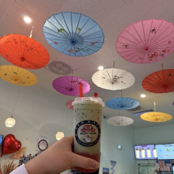 Sen Kafe - Strawberry Match Milk Tea was amazing, customizable at discretion. - Coffee & Tea Near Me - La Palma, California