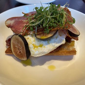 Casa Mono - This was so good! Burrata with Sourdough Crostini, Calabrian Fig Jam and Coppa - Spanish Near Me - New York, New York Casa Mono - This was so good! Burrata with Sourdough Crostini, Calabrian Fig Jam and Coppa - Spanish Near Me - New York, New York