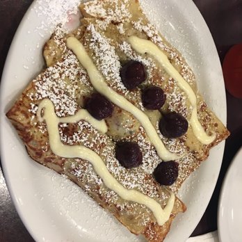 Eggs 'n Things - Today's Special Crepes: dark cherries and cheesecake - Breakfast & Brunch Near Me - Honolulu, Hawaii