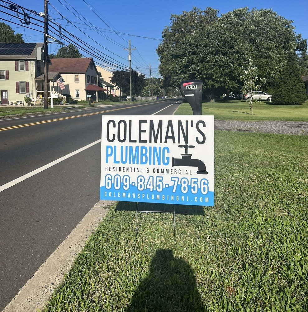 Slide of Coleman's Plumbing