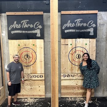 Axe Thro Co - Double Bullseye!! - Axe Throwing Near Me - San Diego, California