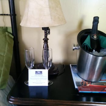 Carmel River Inn - This was in our room. A gift from The Inn for our anniversary. - Hotels Near Me - Carmel, California