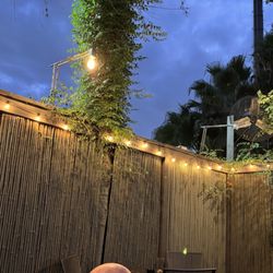 View of the u covered portion of the patio