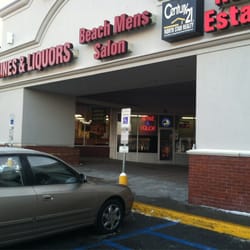 Beach Wine & Liquors - Storefront hidden in the corner