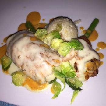 Royal Sands Resort - At there sister hotel's French restaurant El Conquistador, seafood stuffed fish but appears to be reheated - Hotels Near Me - Cancún, ROO Royal Sands Resort - At there sister hotel's French restaurant El Conquistador, seafood stuffed fish but appears to be reheated - Hotels Near Me - Cancún, ROO