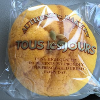 Tous Les Jours - Pumpkin cream bread! - Bakeries Near Me - Dublin, California
