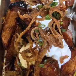 Loaded BBQ fries Loaded BBQ fries