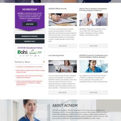 SiteHatchery - The American College of Foot & Ankle Orthopedics & Medicine https://www.acfaom.org/