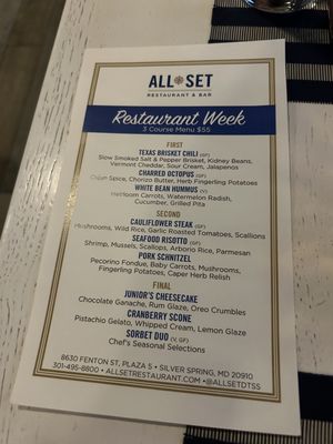 Menu photo 8 All Set Restaurant & Bar Silver Spring, MD Menu photo 8 All Set Restaurant & Bar Silver Spring, MD