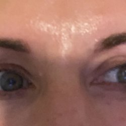 Chic Microblading - Eyebrows... immediately after