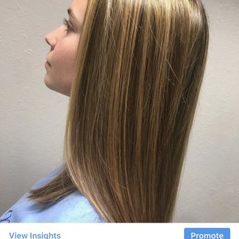 Heather’s Haven - First time with highlights! Golden hues on soft brown hair. - Waxing Near Me - Beaumont, Texas