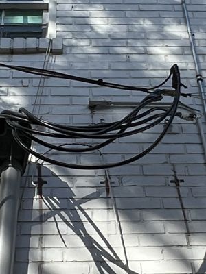 Electrical wiring - This is some wiring we did on the outside of a home