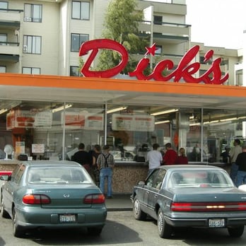Dick's Drive-In - Uncharacteristically short lines this day - Fast Food Near Me - Seattle, Washington Dick's Drive-In - Uncharacteristically short lines this day - Fast Food Near Me - Seattle, Washington