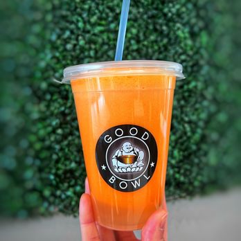 Goodbowl - Fresh squeezed juice 16 oz regular - Apple, carrot, orange, celery, pineapple. - Mongolian Near Me - Richmond, British Columbia Goodbowl - Fresh squeezed juice 16 oz regular - Apple, carrot, orange, celery, pineapple. - Mongolian Near Me - Richmond, British Columbia
