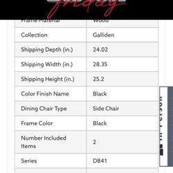 Specification that indicates that 2 are included.