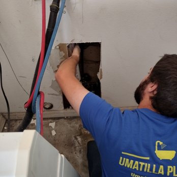 Umatilla Plumbing - Preparing pinhole leaking copper on clothes washer line and Umatilla florida. - Plumbing Near Me Umatilla Plumbing - Preparing pinhole leaking copper on clothes washer line and Umatilla florida. - Plumbing Near Me