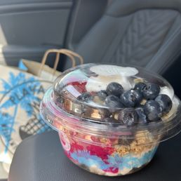 Coco Berry- Coconut Bowl with Half Pitaya Coco Berry- Coconut Bowl with Half Pitaya