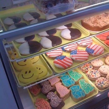 Ambrosia Bakery - a display case with a variety of cookies - Bakeries Near Me - Stratford, Connecticut Ambrosia Bakery - a display case with a variety of cookies - Bakeries Near Me - Stratford, Connecticut